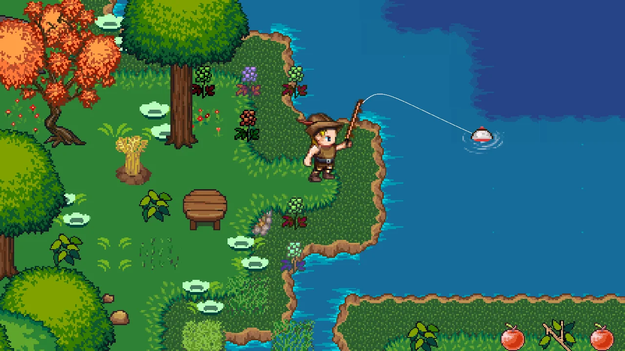 A Tale of Survival fishing scene